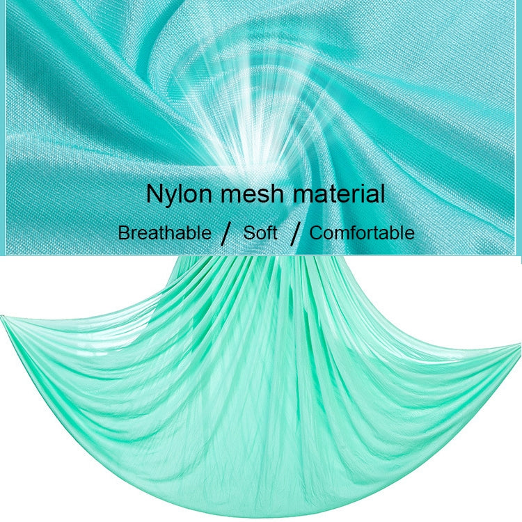 Indoor Anti-gravity Yoga Knot-free Aerial Yoga Hammock with Buckle / Extension Strap, Size: 400x280cm(Red) - Image 5