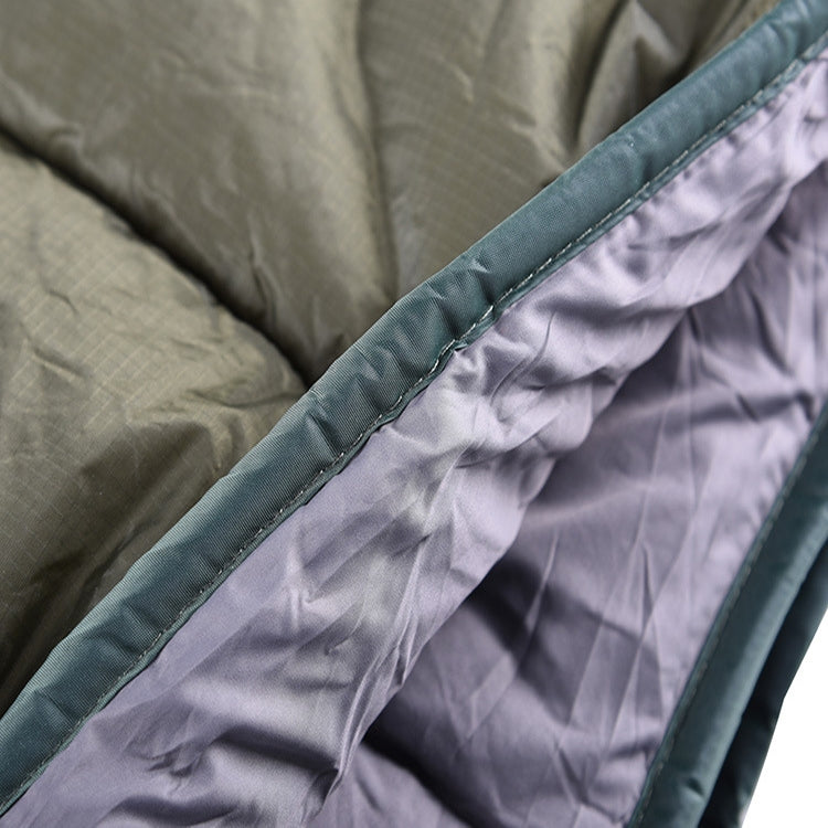 Thicken Hammock Warm Cover Winter Outdoor Leisure Thermal Insulation Cotton Hammock Windproof Warm Hammock Cover - Image 4