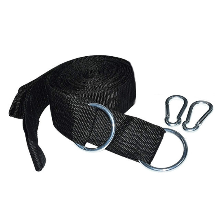 Outdoor Camping Hiking Must-Have Hammock Strap Rope Metal Buckle Load Tie Rope, Random Color Delivery - Image 3
