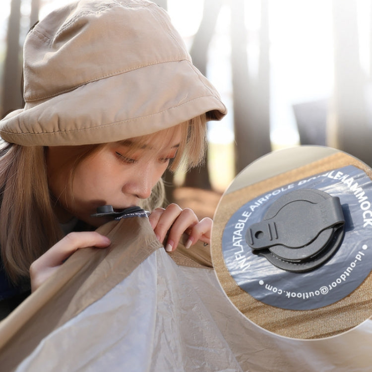 Outdoor Double Inflatable Hammock Anti-Rollover Camping Swing, Size: 270x140cm(Royal Blue) - Image 3