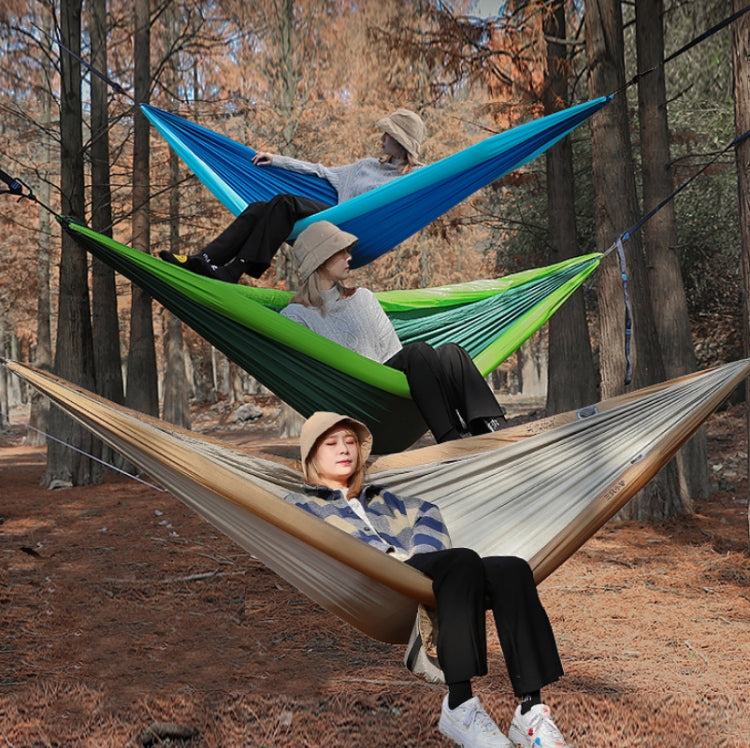 Outdoor Double Inflatable Hammock Anti-Rollover Camping Swing, Size: 270x140cm(Royal Blue) - Image 6