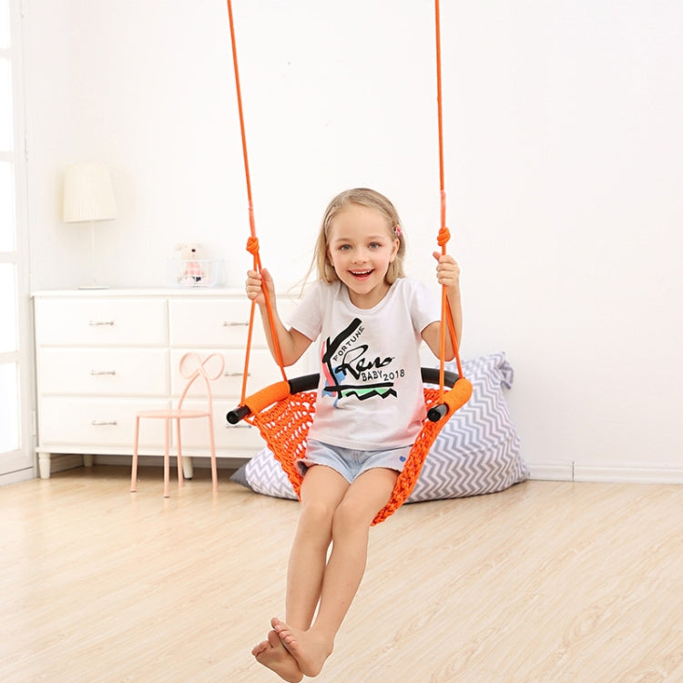 Children Swing Family Toys Indoor And Outdoor Garden Hand-Woven Swing Chair Hanging Chair - Image 6