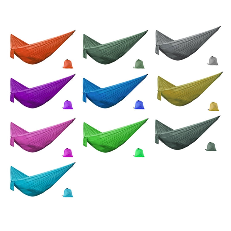 245 x 90cm Outdoor Hammock Camping Nylon Single Swing, Random Color Delivery - Image 6